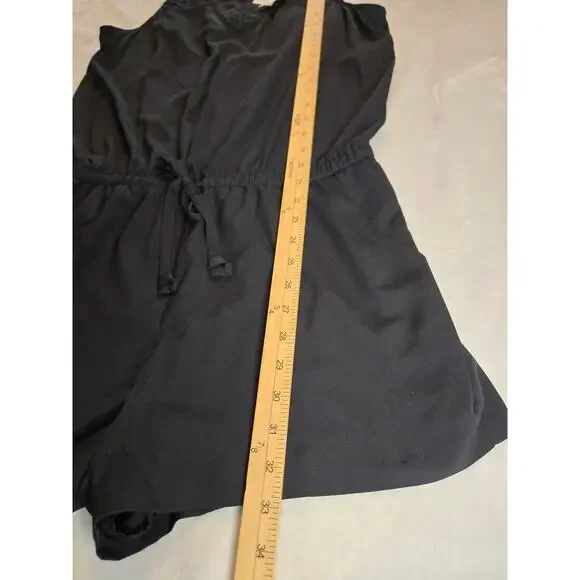 Banana Republic Women's Black Romper Sleeveless Size 8 NWT - Picture 10 of 13
